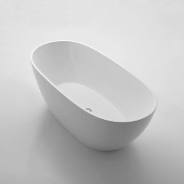 Eviva Clair 60″ Freestanding White Acrylic Bathtub Bathroom Vanity Eviva